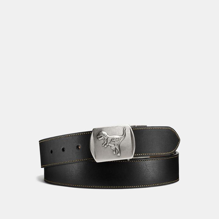 Coach Rexy Plaque Cut-to-size Reversible Belt