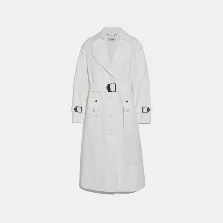 Coach Long Military Coat