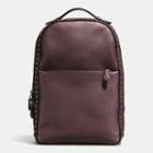 Coach Western Rivets Metropolitan Soft Backpack In Polished Pebble Leather