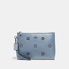 Coach Charlie Pouch With Scattered Rivets