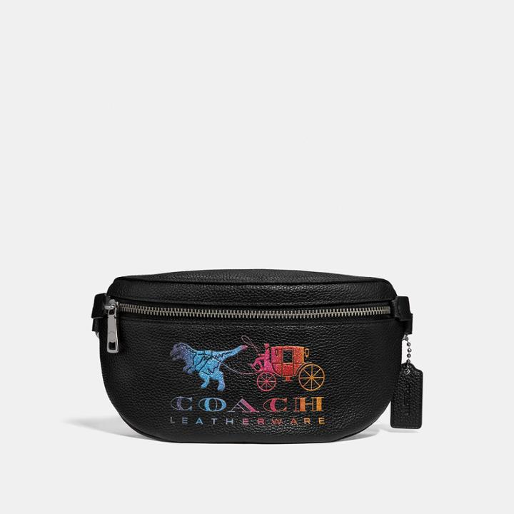 Coach Belt Bag With Rexy And Carriage