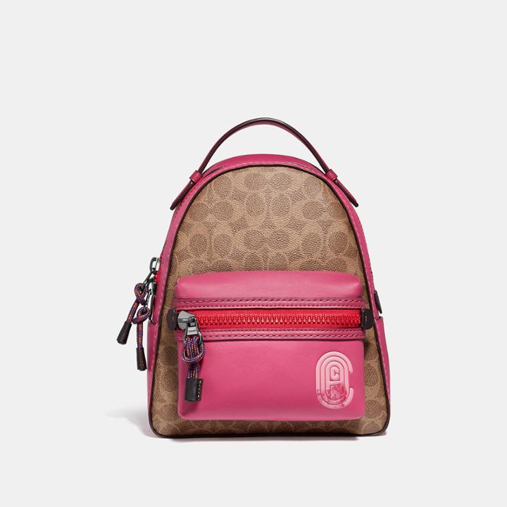 Coach Campus Backpack 23 In Signature Canvas With Patch