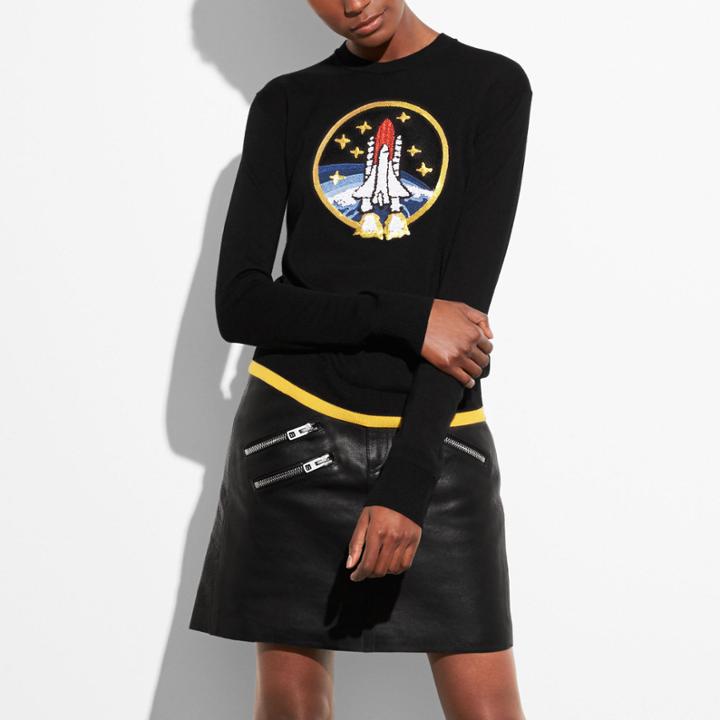 Coach Rocket Shuttle Crewneck