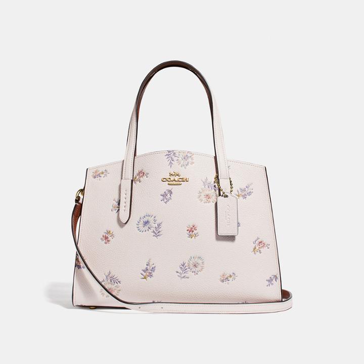 Coach Charlie Carryall 28 With Meadow Prairie Print