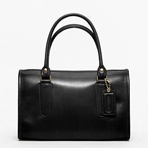 Coach Classics Leather Madison Satchel B4 Black