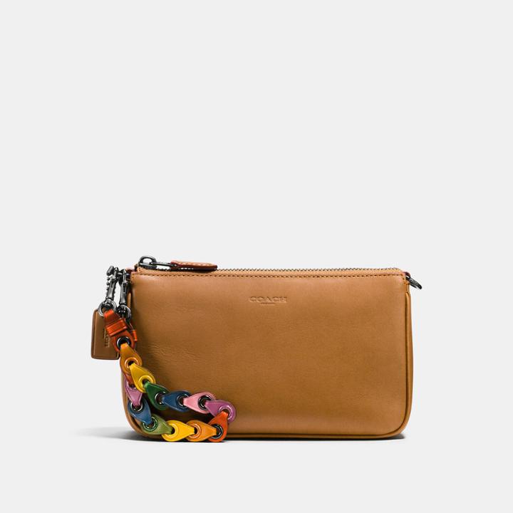 Coach Nolita Wristlet 19 With Link Strap