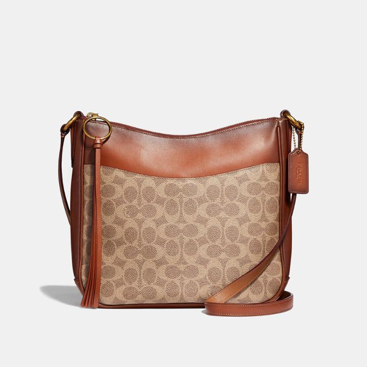 Coach Chaise Crossbody In Signature Canvas