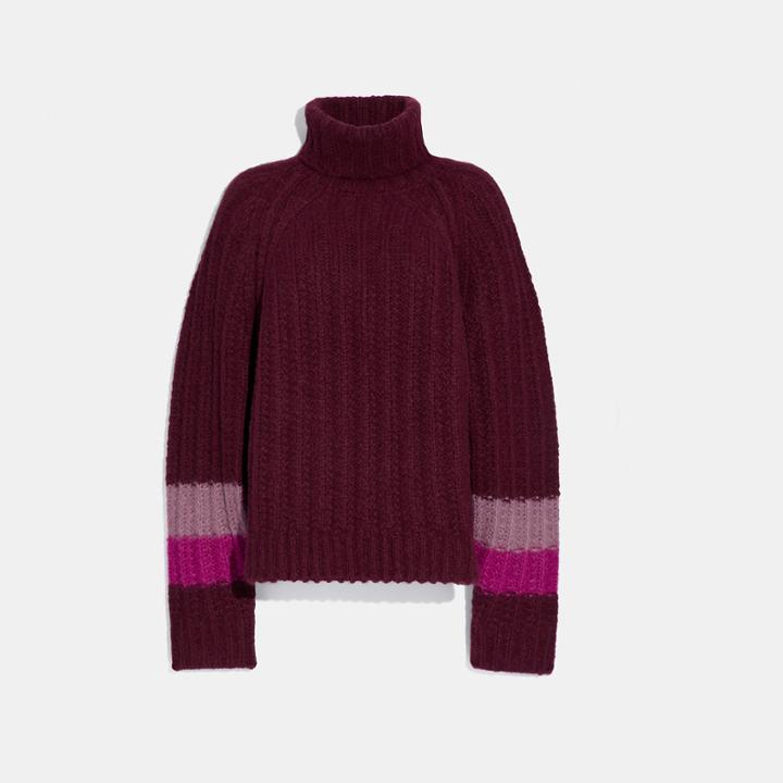Coach Turtleneck Sweater