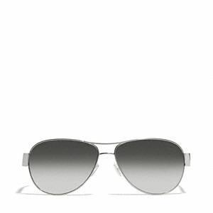 Coach - Charity - Coach Jumble Metal Aviator Silver/black One