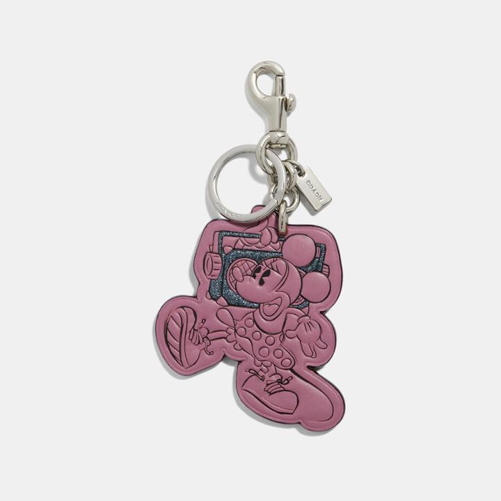 Coach Boxed Minnie Mouse Boombox Bag Charm