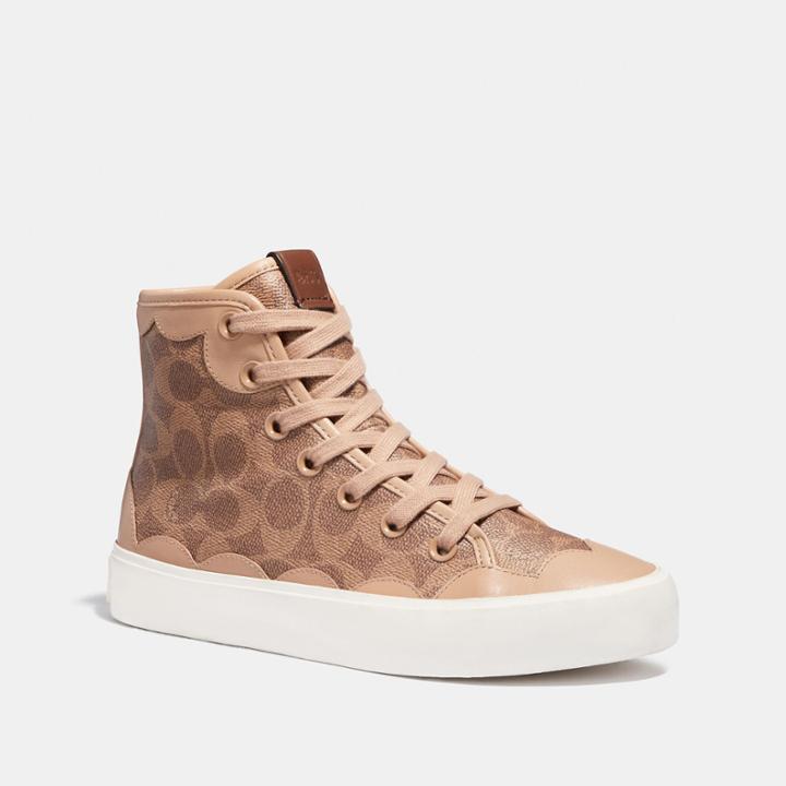 Coach C255 High Top Sneaker