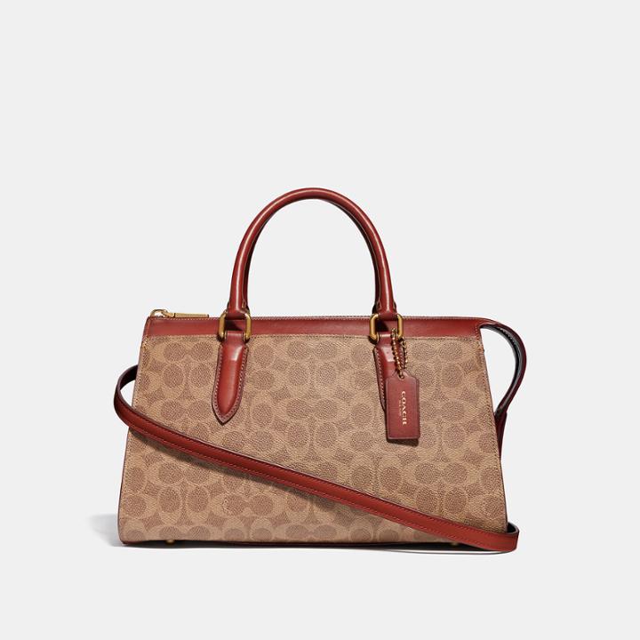 Coach Bond Bag In Signature Canvas
