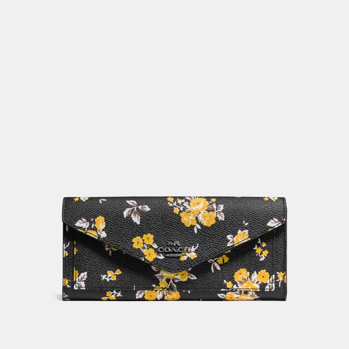 Coach Soft Wallet With Prairie Print