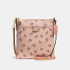 Coach Messenger Crossbody With Floral Bloom Print
