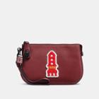 Coach Turnlock Pouch With Varsity Patches