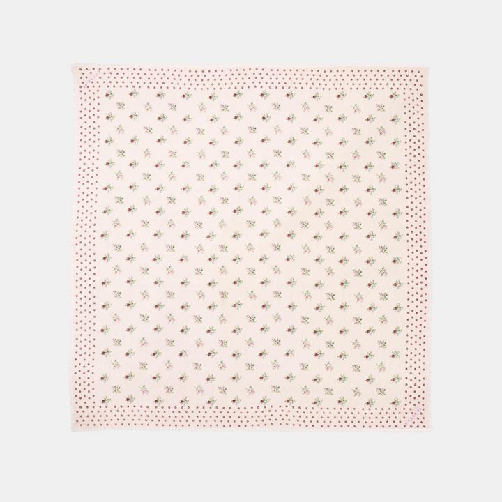 Coach Cross Stitch Floral Oversized Square