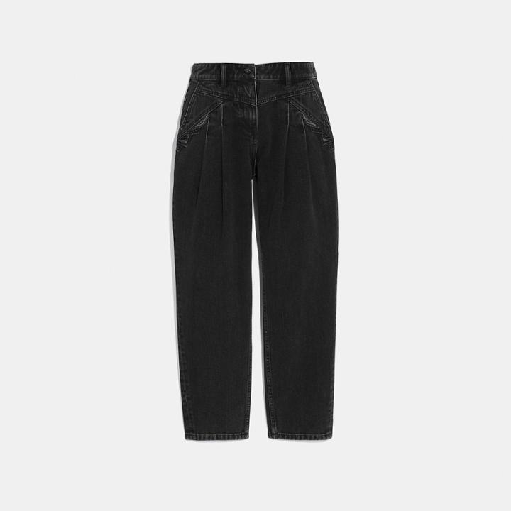 Coach Denim And Lace Jeans
