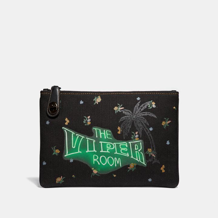 Coach Viper Room Turnlock Pouch 26