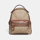 Coach Campus Backpack 23 In Signature Canvas