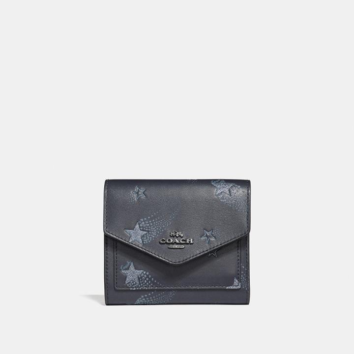 Coach Small Wallet With Star Print