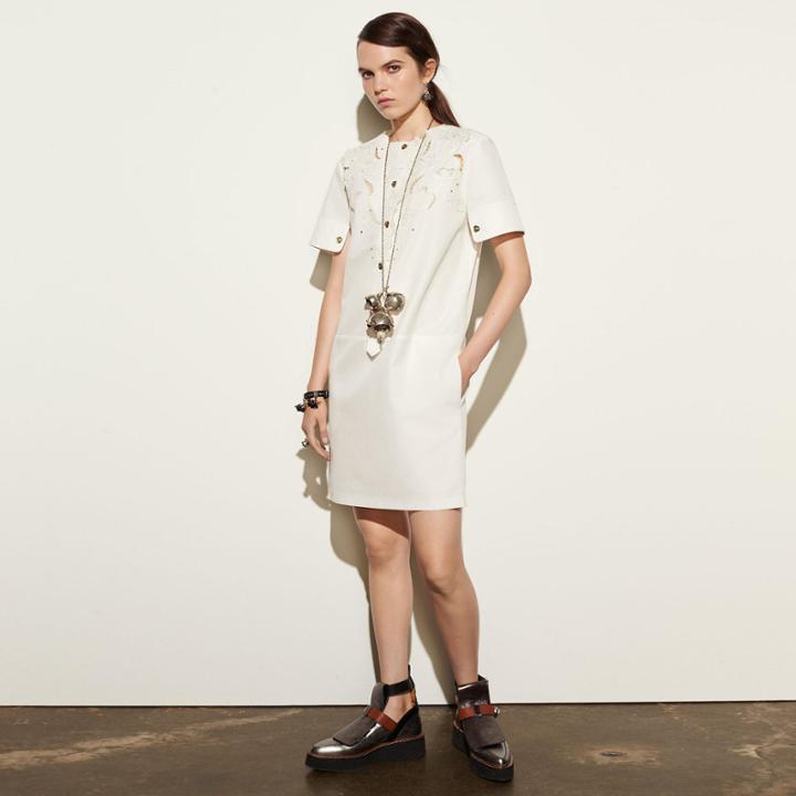 Coach Eyelet Dress