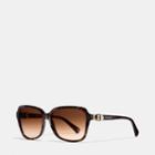 Coach Buckle Square Sunglasses