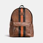 Coach Campus Backpack With Varsity Stripe