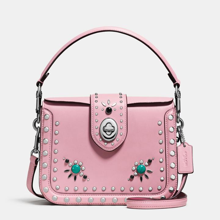 Coach Western Rivets Page Crossbody