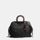 Coach Whiplash Rivets Rogue Bag 36 In Pebble Leather