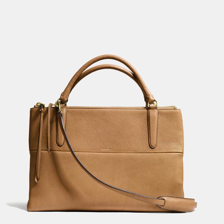 Coach The Borough Bag In Pebbled Leather