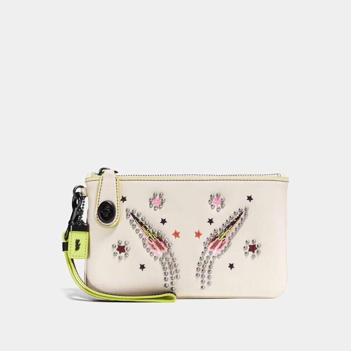 Coach Turnlock Wristlet 21 With Rocket