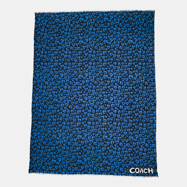 Coach 1941 Leopard Shawl