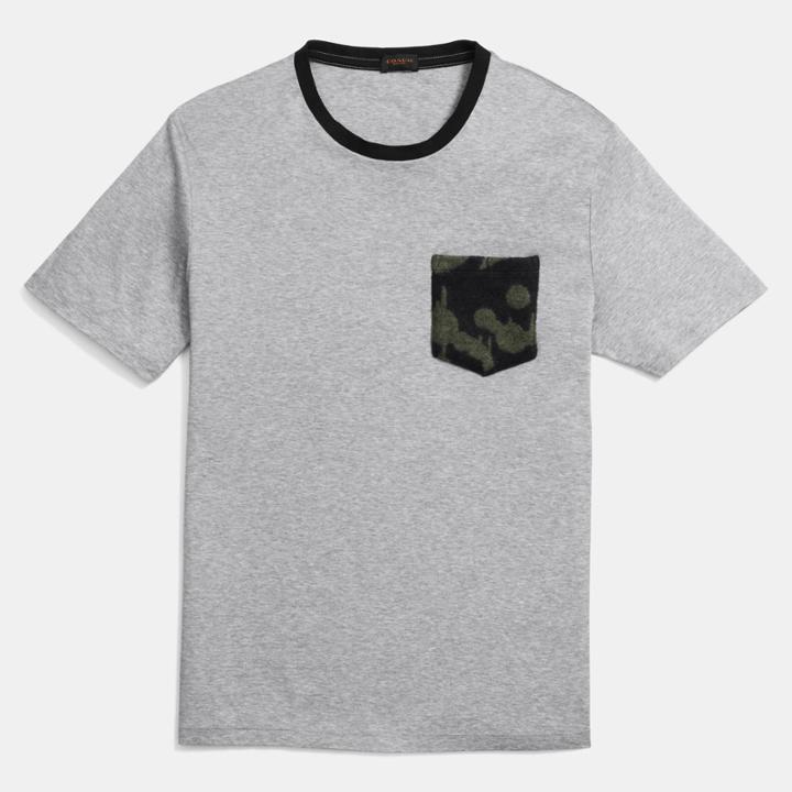 Coach Ringer Pocket Tee