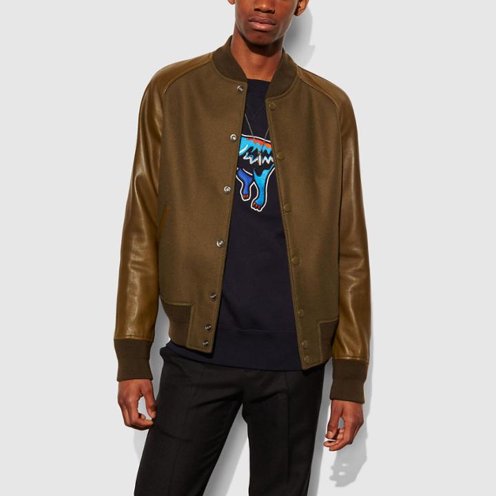 Coach Civilian Varsity Jacket