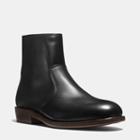 Coach West Leather Zip Boot