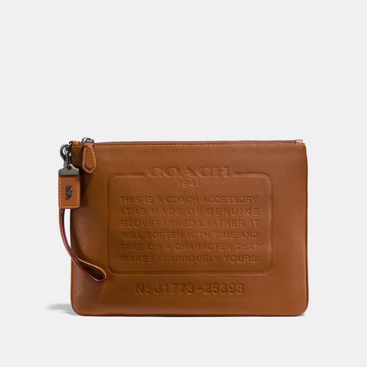 Coach Pouch With Storypatch