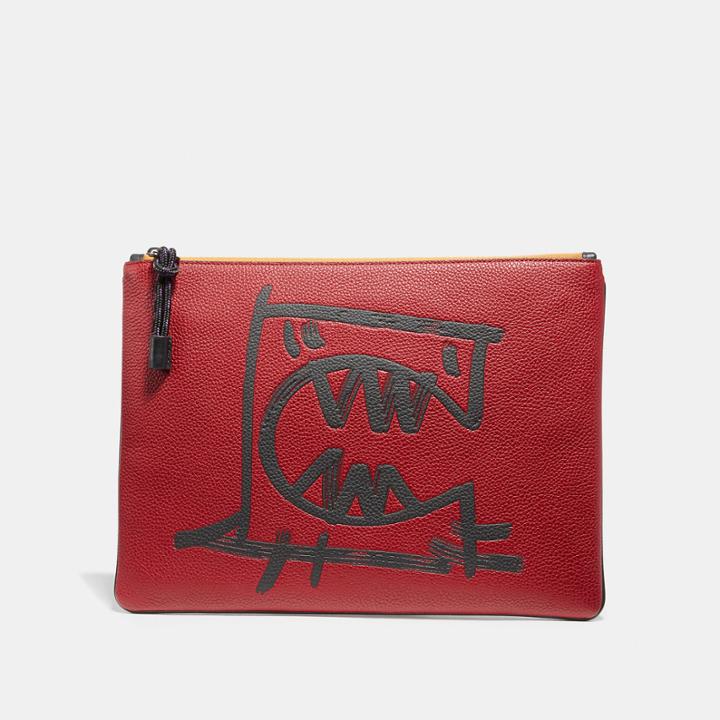 Coach Pouch 30 With Rexy By Guang Yu