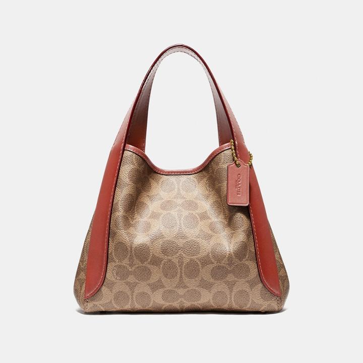 Coach Hadley Hobo 21 In Signature Canvas