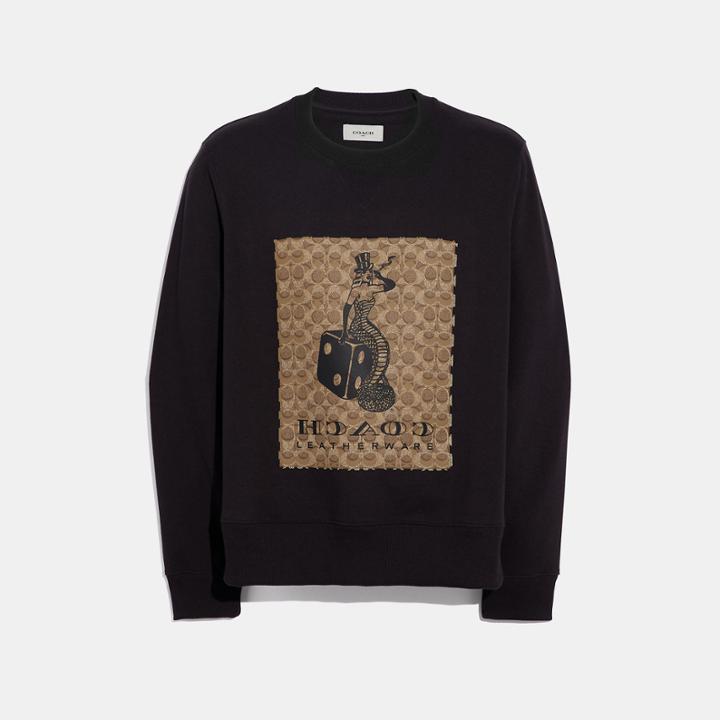 Coach Viper Room Signature Sweatshirt