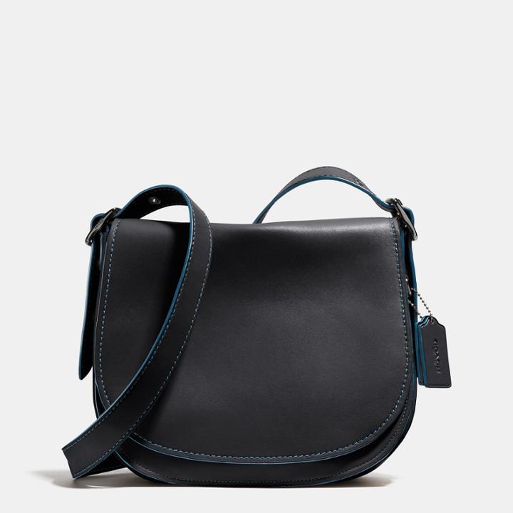 Coach Saddle Bag In Glovetanned Leather