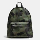 Coach Campus Backpack In Printed Pebble Leather