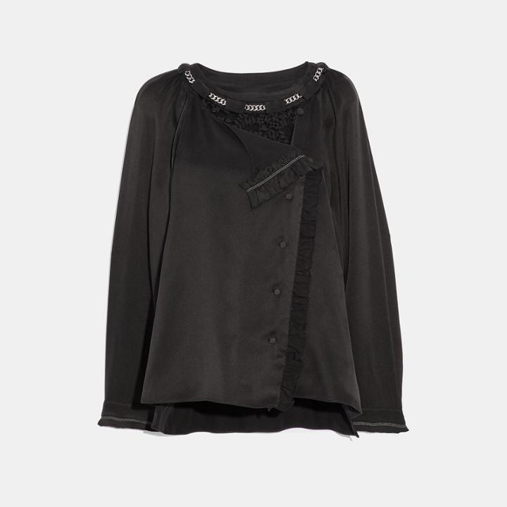 Coach Ruffle Shirt