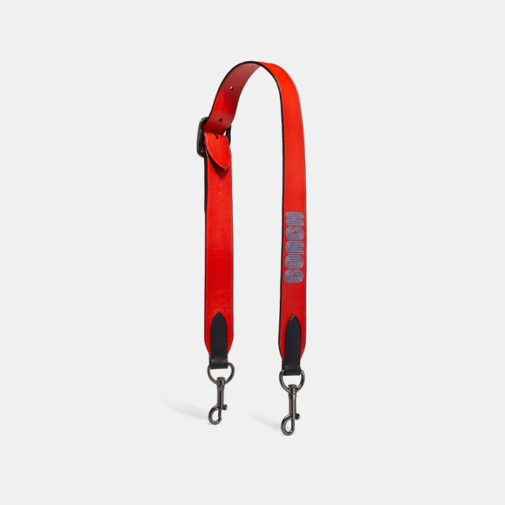 Coach Short Strap In Colorblock With Print