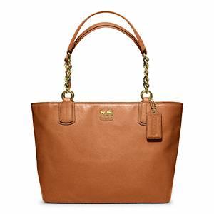 Coach - Madison Leather Tote B4/cognac
