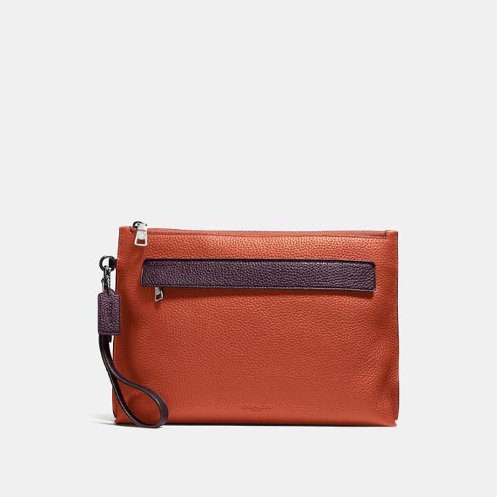 Coach Pouch In Colorblock