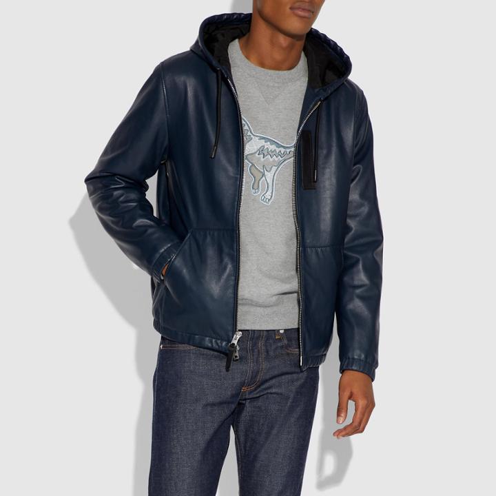Coach Hooded Leather Trainer