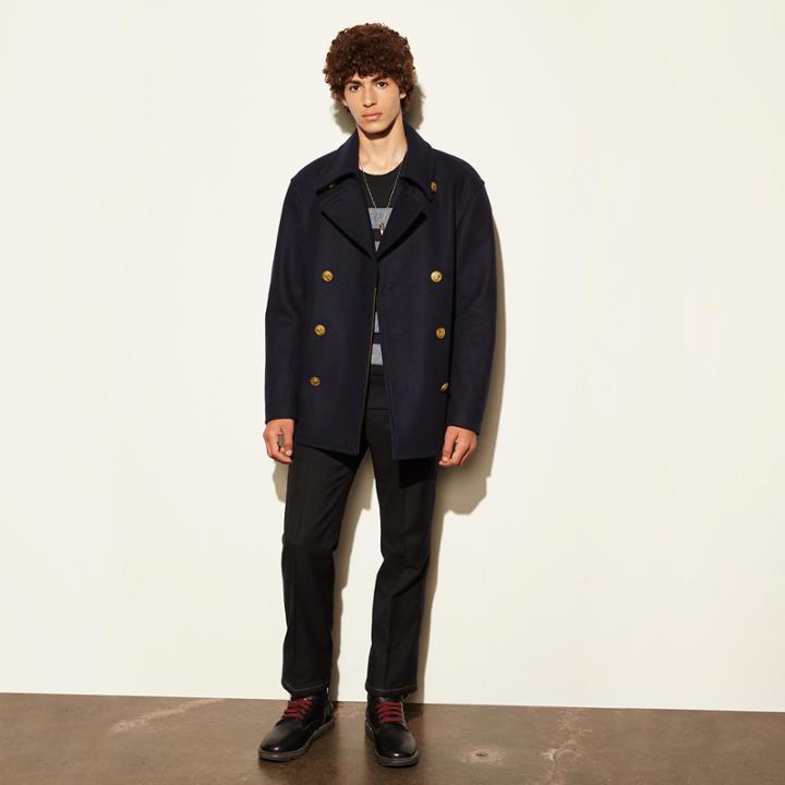 Coach Wool Mariners Coat