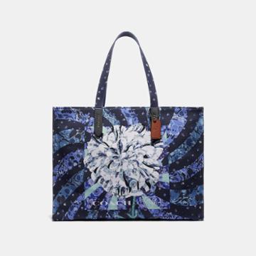 Coach Tote 42 With Kaffe Fassett Print