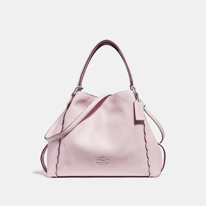 Coach Edie Shoulder Bag 28 With Scalloped Detail