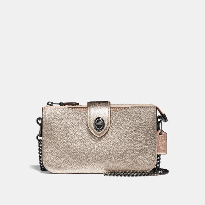 Coach Turnlock Crossbody In Colorblock